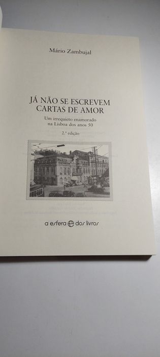Já Não se Escrevem Cartas de Amor - Mário Zambujal