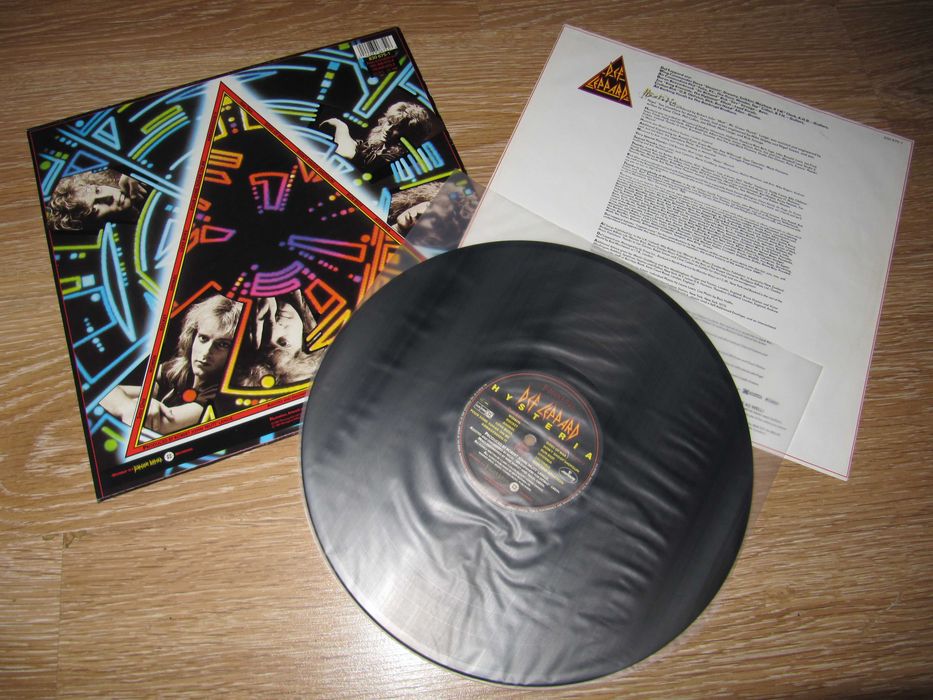 DEF LEPPARD -Hysteria- 1987 (MASTERDISK) *Оригінал - Вініловий