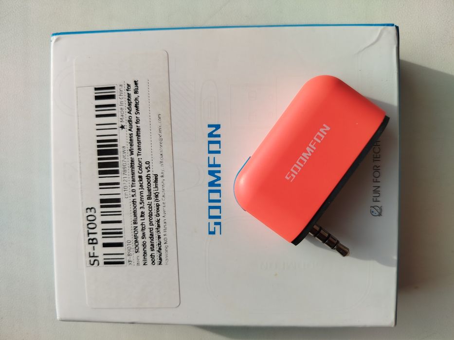 , Nintendo switch Bluetooth transmitter.