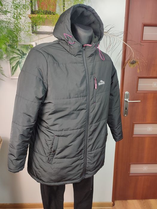 Ciepła ocieplana kurtka zimowa damska Snowdonia z kapturem rozmiar 18