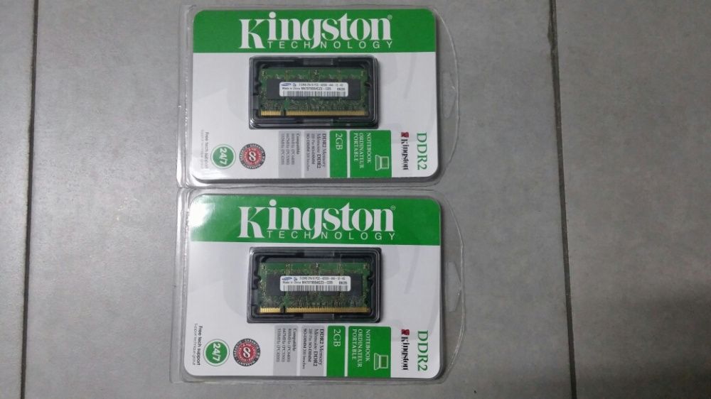 DDR2 Memory 2×512 MB PC420064550632303618121