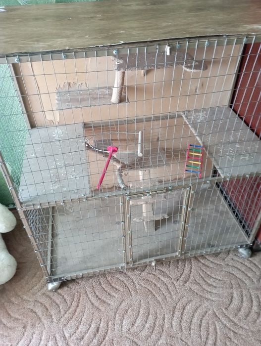 Клітка-вольєр для домашніх тварин