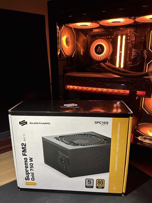 Zasilacz SilentiumPC Supremo FM2 Gold 750W (GWARANCJA do 11.27)