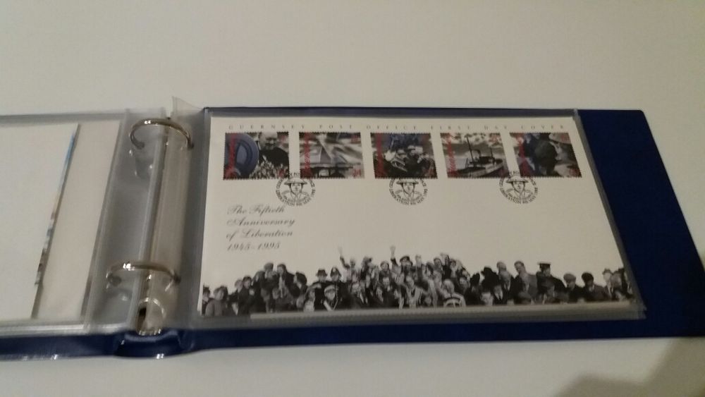 Coleção de selos Jersey