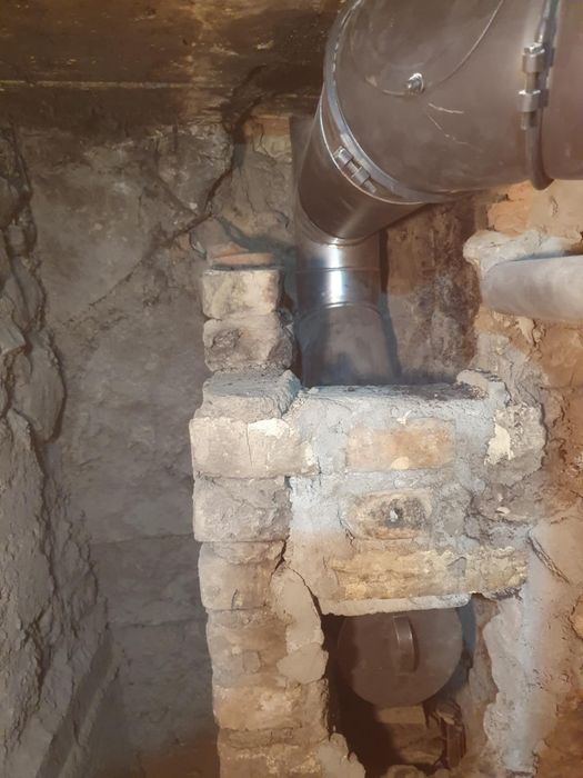 Frezowanie kominów,  montaż wkładów kominowych