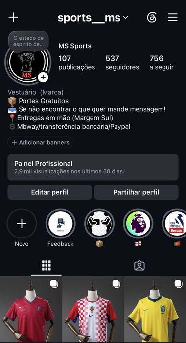 Camisolas de futebol 2026