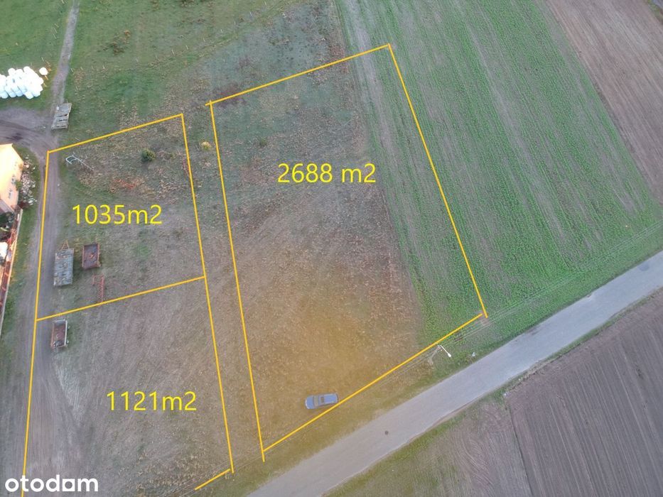 Dz. budowlana 2688 m2, Nowe Ręczaje (35km od W-wy)