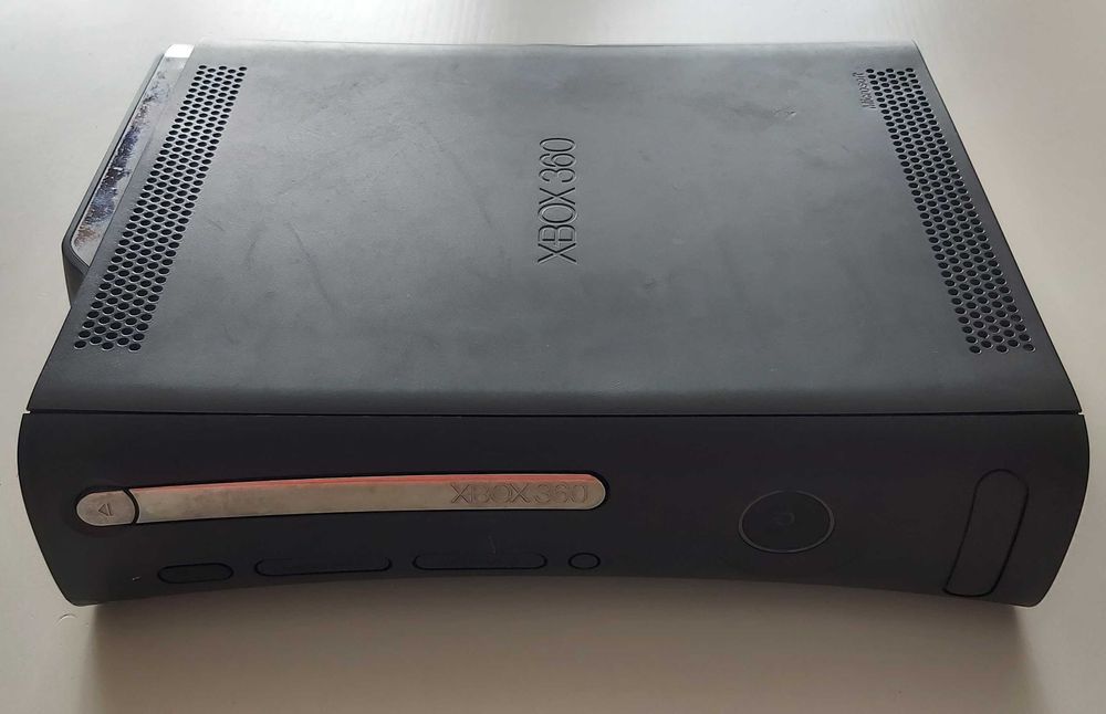 Consola Microsoft Xbox 360 Elite Black 120GB XBOX360 Phat Fat