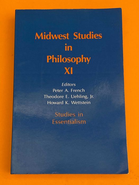 Midwest Studies in Philosophy XI - Vários autores