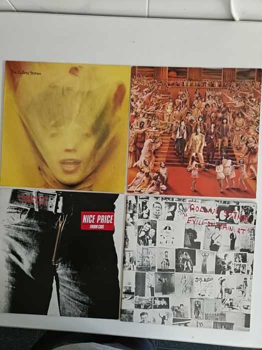 ROLLING STONES: Discografia até 1989 - 26 álbuns {Discos de Vinil}