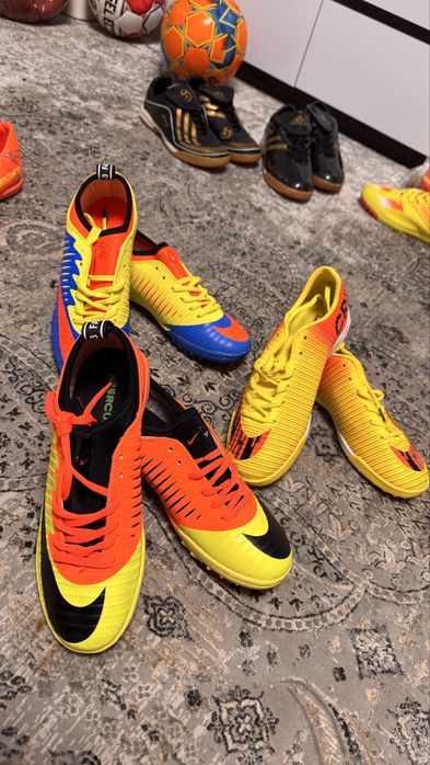 Сороконіжки, футзалки, бампи NIKE mercurial
