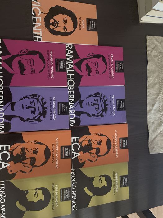 Varios Livros - Grandes Autores Portugueses