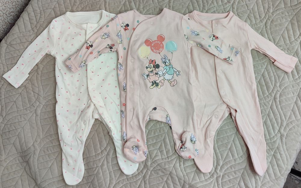 Набір на новонароджену дівчинку, набір в пологовий