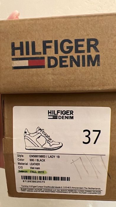 Кроссовки Tommy Hilfiger , оригинал 37