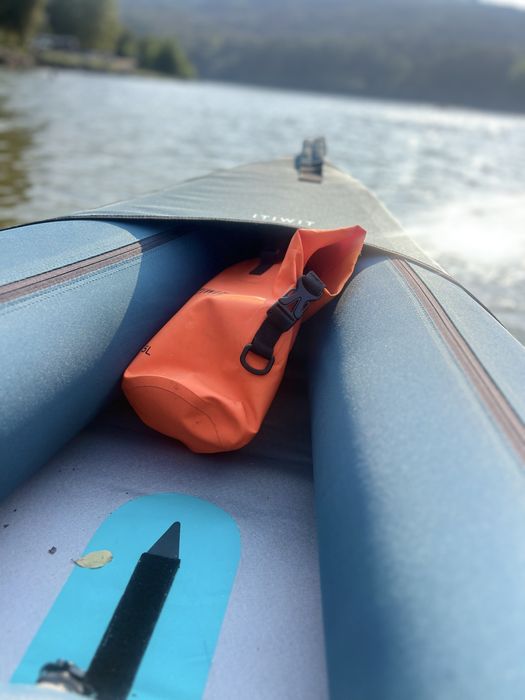 Caiaque 3 pessoas pesca ou lazer canoa