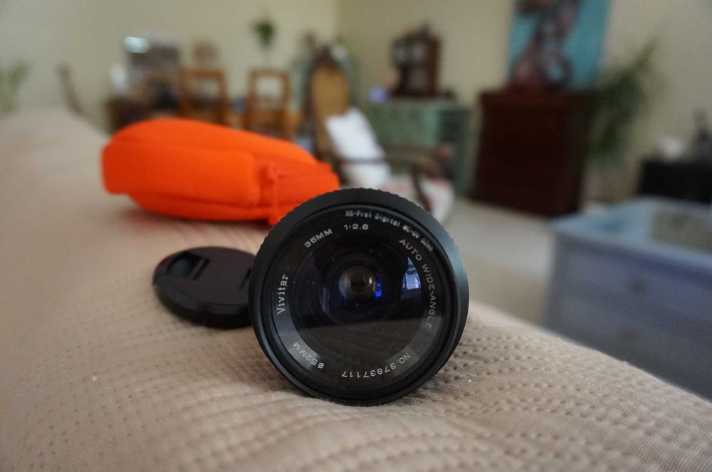 Lente Vivitar / Tokina 35mm F2.8