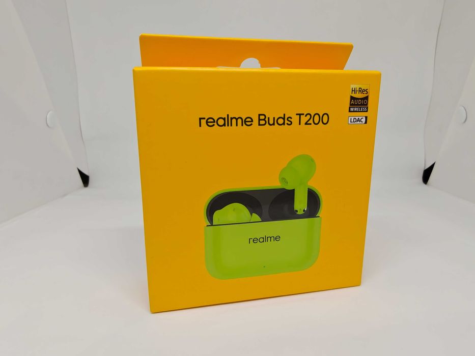 Навушники бездротові Realme Buds T200 Нові, Запаковані, Bluetooth, LDAC.