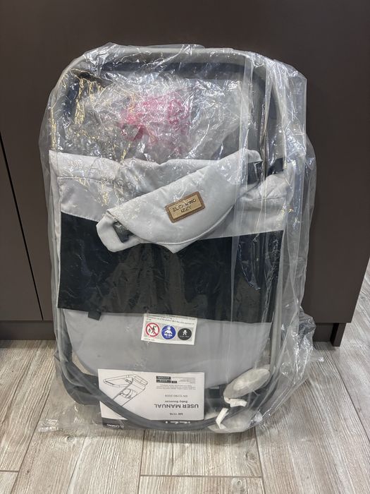 Боунсер, шезлонг для новонароджених EL KAMINO IZZI ME 1178-1 Grey