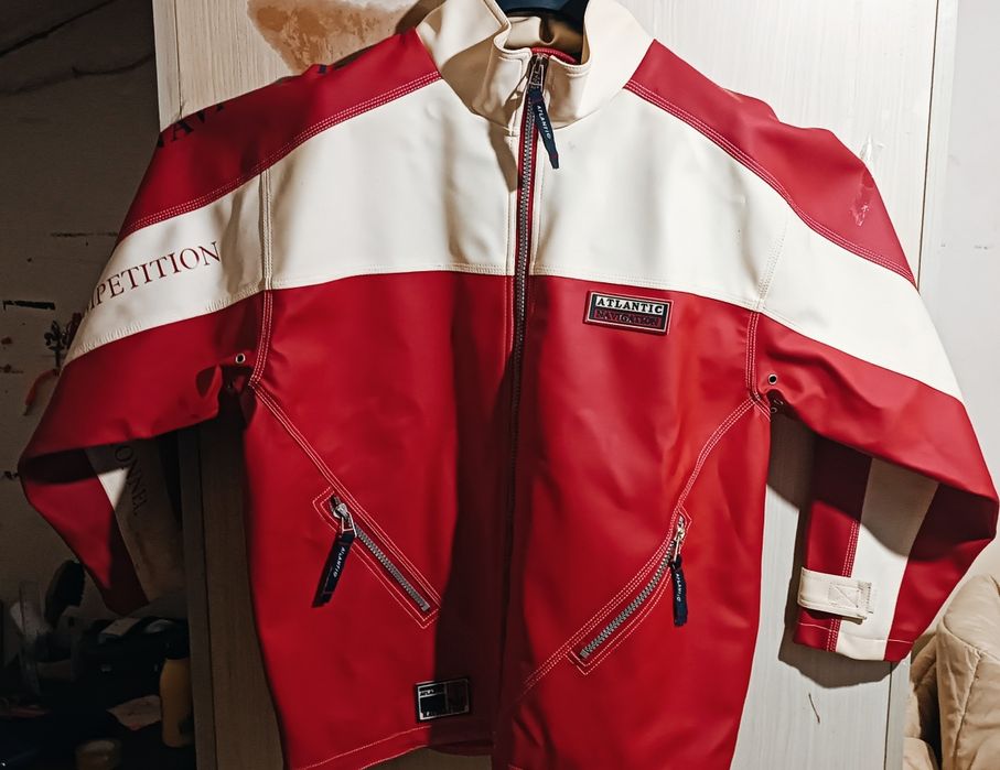 vintage-style Atlantic racing jacket