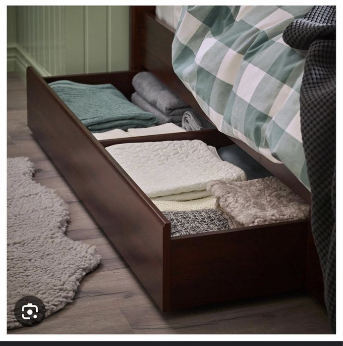 Cama ikea com arrumação