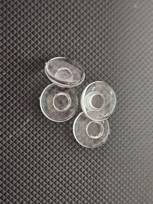 Noski Do Okularów 4Szt 9X9Mm Antypoślizgowe Transparentne Wciskane