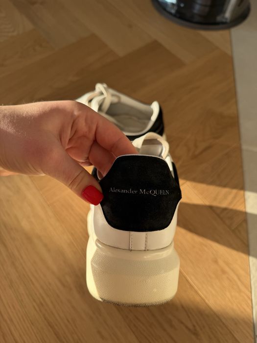 Buty Alexander McQueen sneakersy sportowe trampki 41 42 skora premium