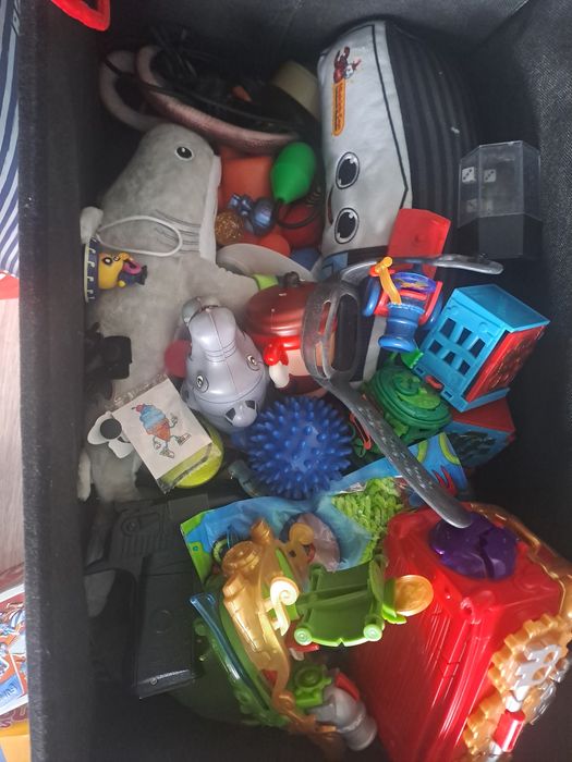 Skrzynia zabawek klocki piratix gry