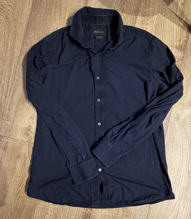 Massimo Dutti rozm L męska koszula stan bdb 100 % bawełna