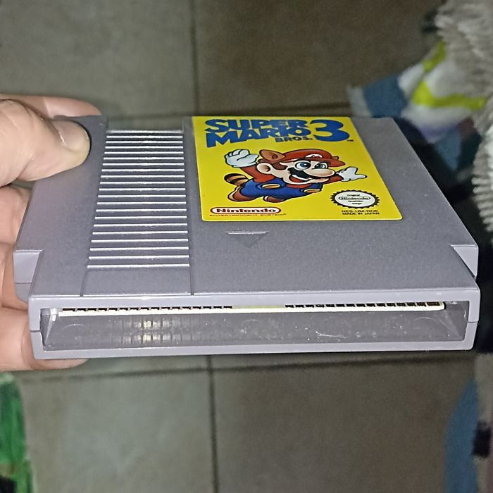 Jogo Super Mario 3 para consola Nintendo Antiga