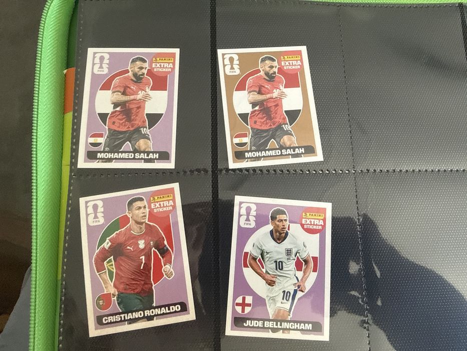 Coleção Legends Panini Mundial 2026 (Ronaldo Messi Belligham Lamine Yamal etc )
