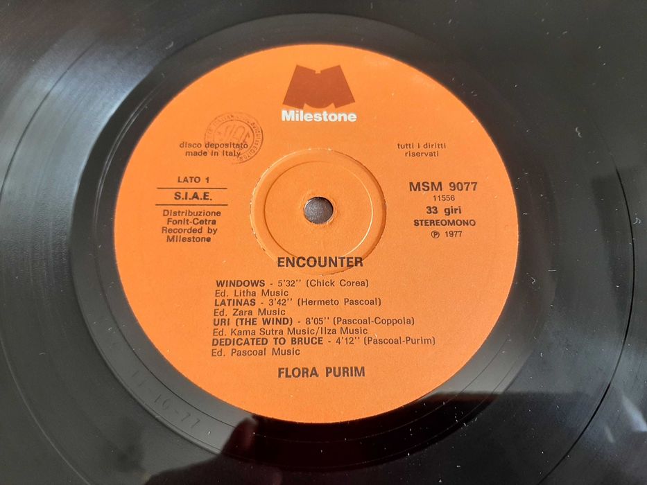 Flora Purim - Encounter - Itália - Vinil LP