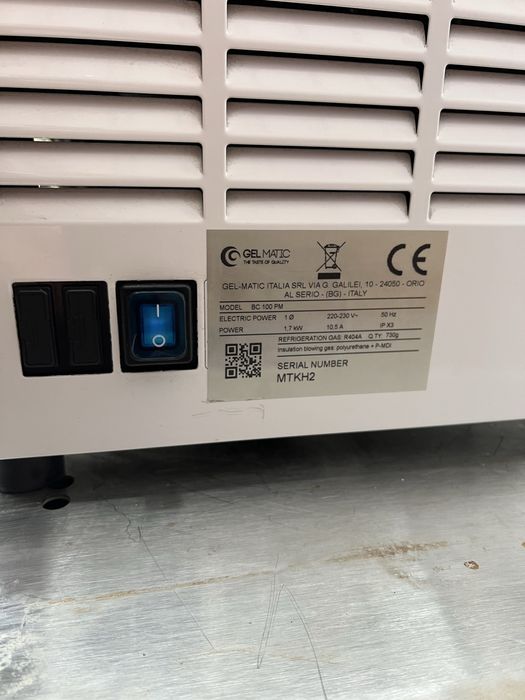 Фризер, фрізер для морозива Gel Matic BC 100 PM | Італія | Стан 10/1
