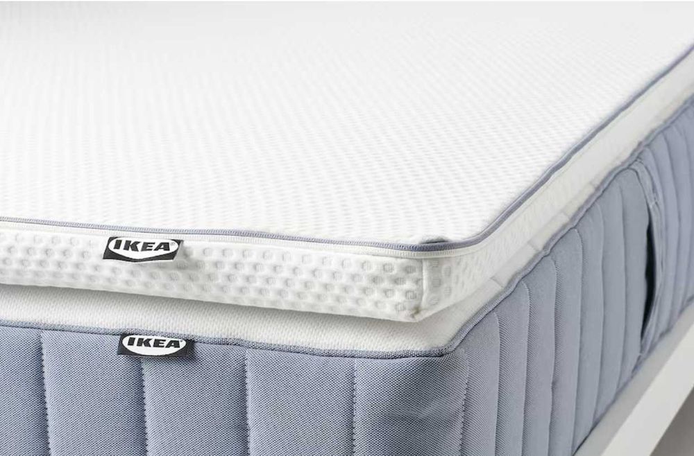 Sobrecolchão NÄSTABERG novo 140x200 cm