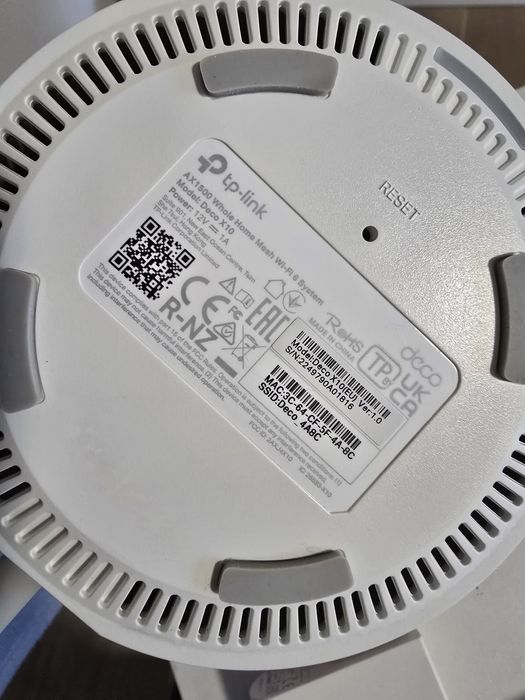 Wi-Fi Tp-Link Deco X10 (3-Pack) AX1500 Wi-Fi 6 Mesh para Toda a Casa