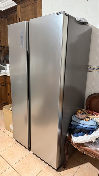 Frigorífico Hisense RS677N4BIE No Frost 519L Inox