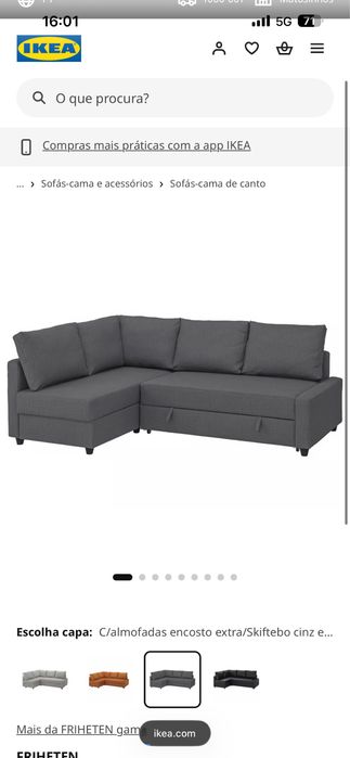 Vendo sofa cama IKEA