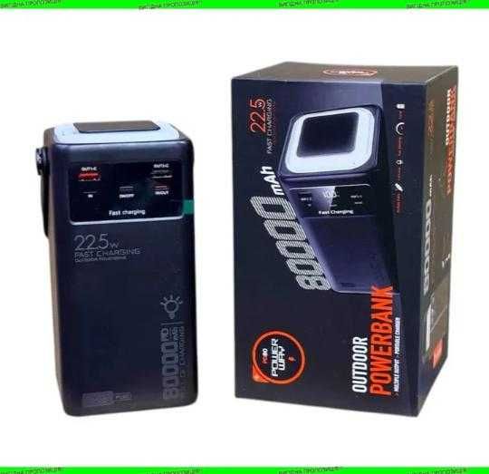 Повербанк 80000 швидка зарядка пауер Powerbank зовнішній акумулятор