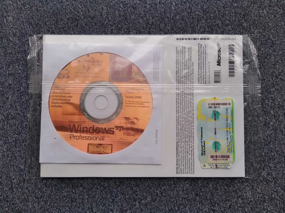 Установочный диск Microsoft Windows XP Professional