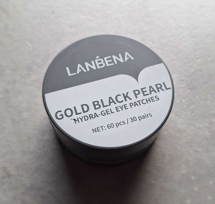 Hydrożelowe płatki pod oczy LANBENA Gold Black Pearl