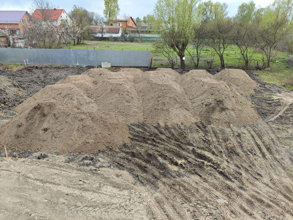 Підсипка , висипка для ділянок Бориспіль Чубинське Гора Требухів