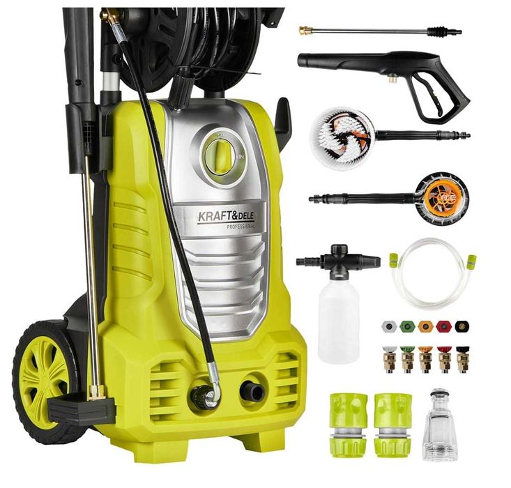 Мийка високого тиску Kraft&Dele KD423 280 бар, 3000 Вт