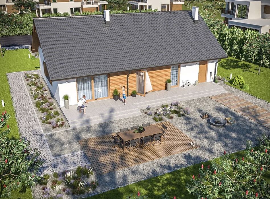 Dom parterowy stan deweloperski