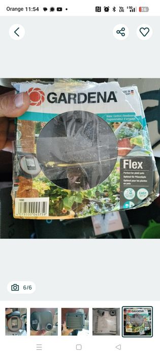 GARDENA zraszacz podlewanie woda  Sterownik nawadniania Flex 1890-29