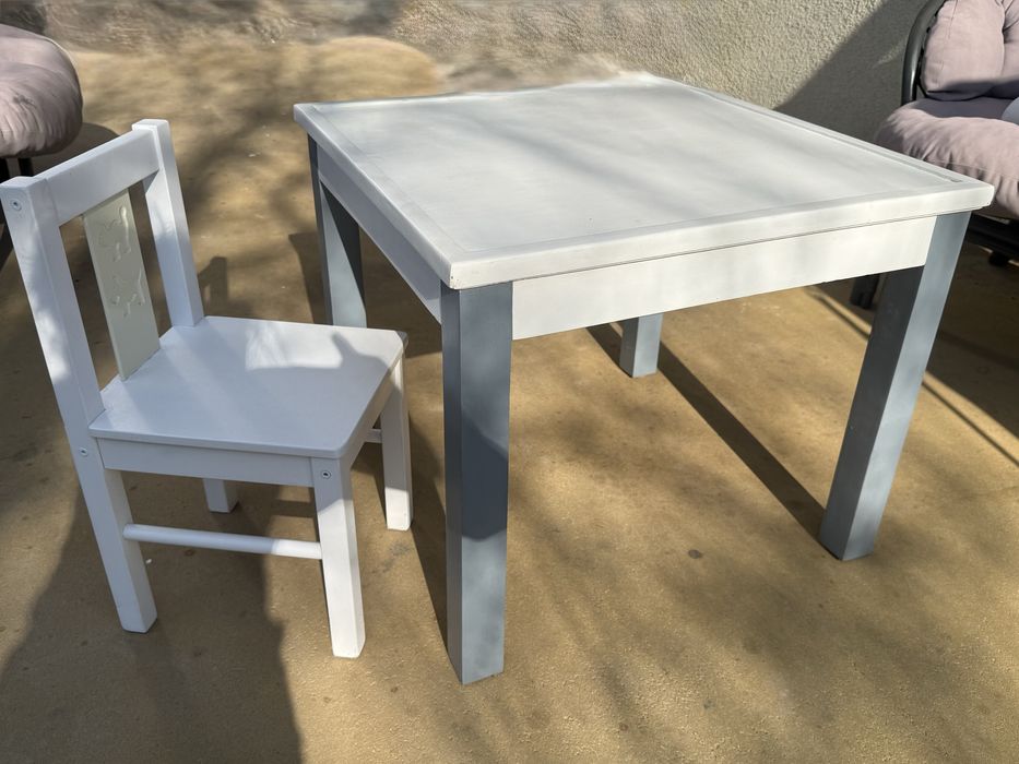 Stolik i krzeselko dla dziecka