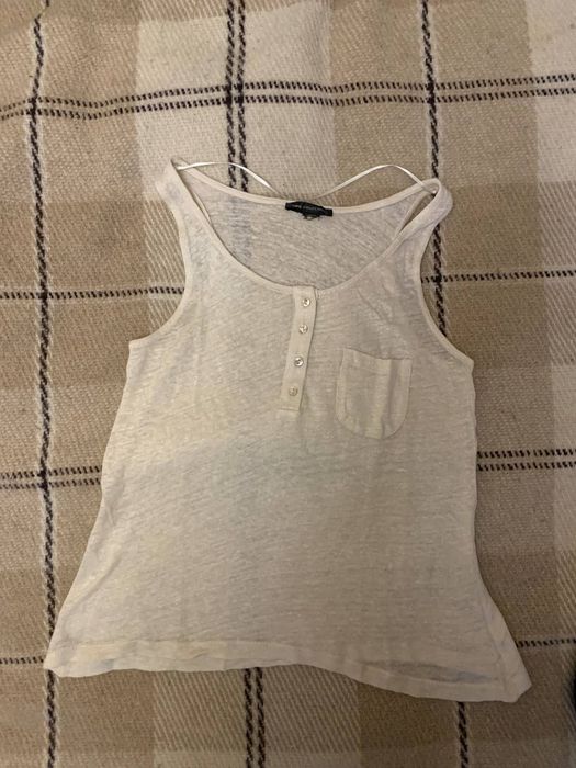 Майка Mango, льон