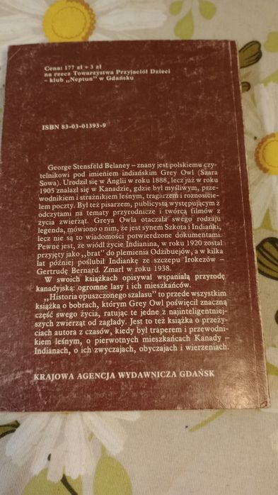 Historia opuszczonego szałasu. Grey Owl