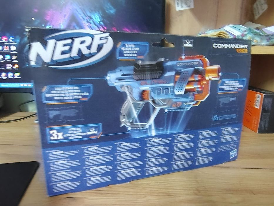 Дитячий іграшковий пістолет Nerf Elite 2.0 Commander RD-6