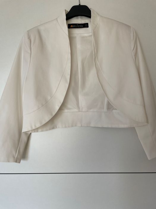 Bolerko r.L/M jasny beż/śmietanka/ecru