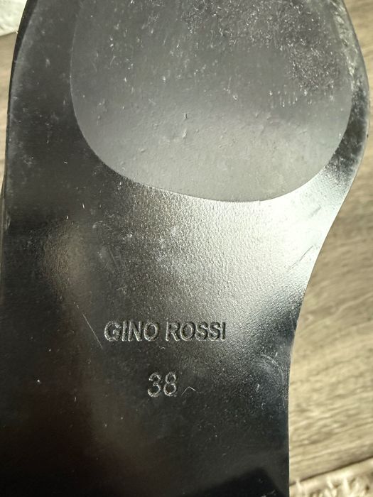 Czarne sztyblety Gino Rossi