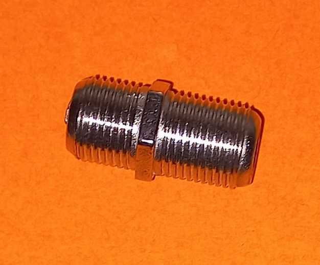 Kabel antenowy 3,3m adapter wtyk F mufa beczka F Ciechocinek Toruń